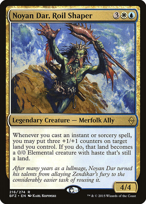 Noyan Dar, Roil Shaper BFZ #216 Non-Foil