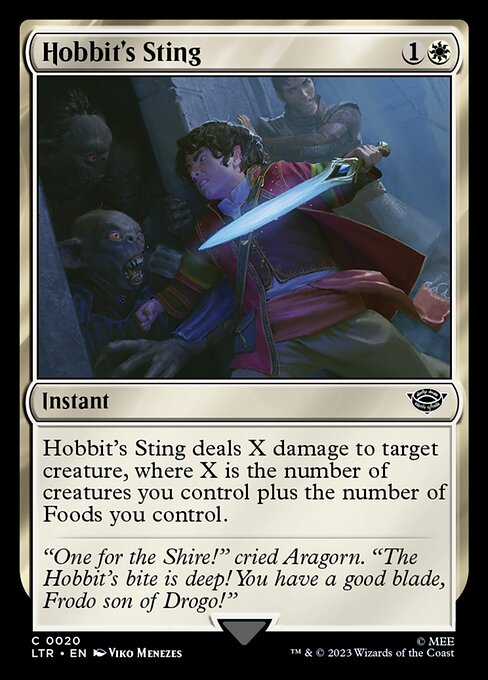 Hobbit's Sting - 20 (Normal) Near Mint_Non-Foil