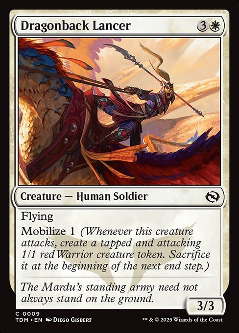 Dragonback Lancer - 9 (Normal) Near Mint_Non-Foil