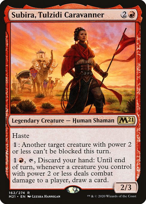 Subira, Tulzidi Caravanner - 162 (Foil) Near Mint_Foil