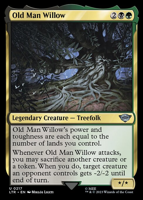 Old Man Willow - 217 (Normal) Near Mint_Non-Foil