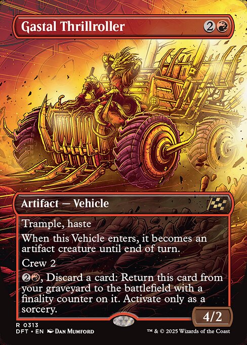 Gastal Thrillroller - 313 (Foil) Near Mint_Foil