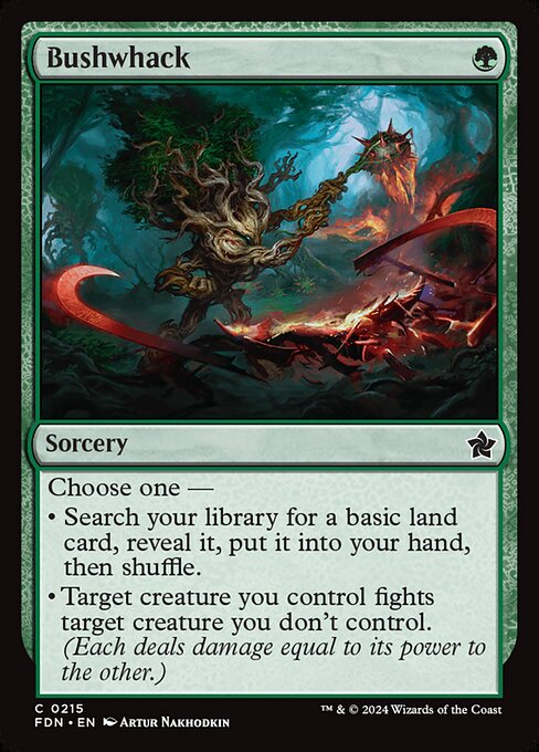 Bushwhack (Non Foil) near_mint