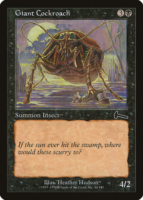 Giant Cockroach ULG #54 Non-Foil