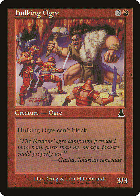 Hulking Ogre UDS #87 Non-Foil
