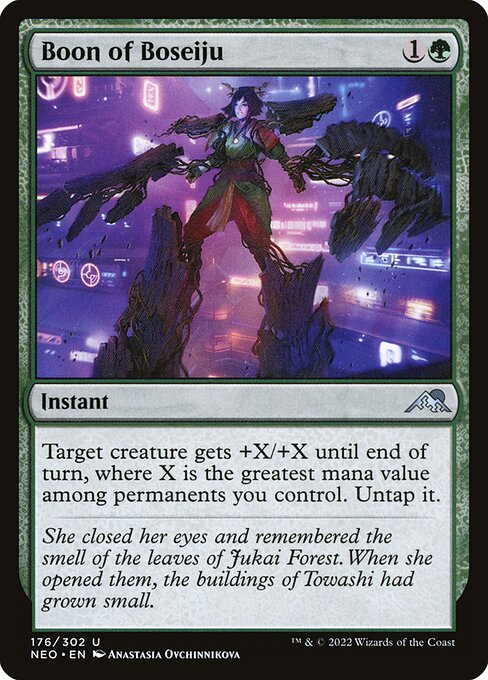 Boon of Boseiju NEO #176 Non-Foil