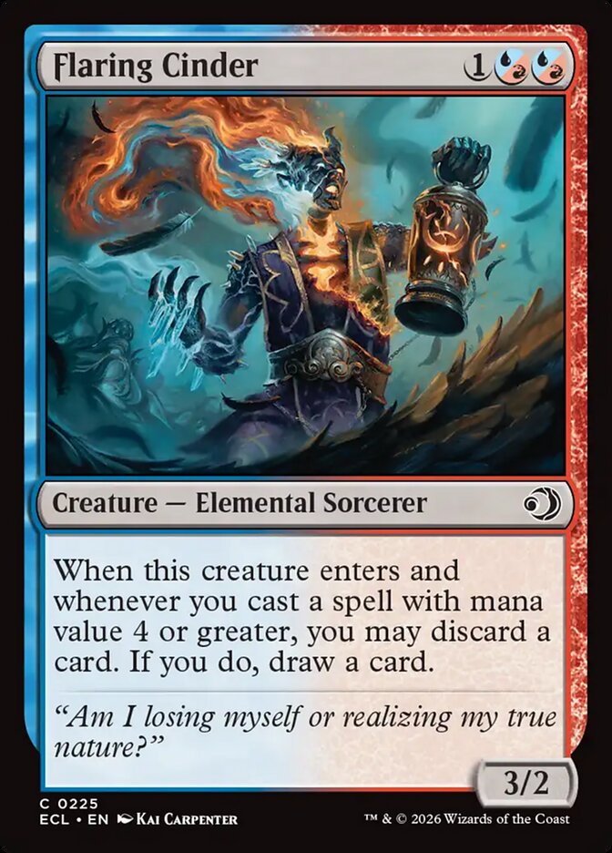 Flaring Cinder - 225 (Foil)