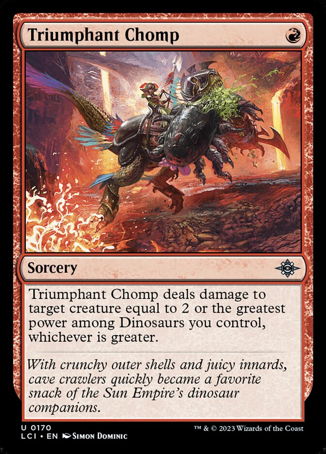 Triumphant Chomp - 170