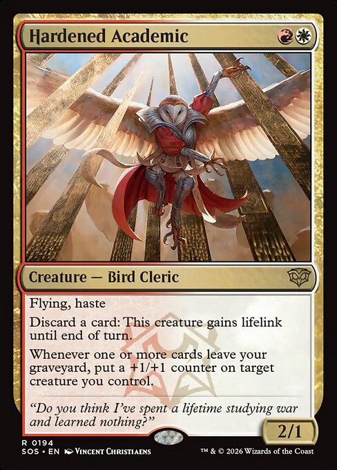 Hardened Academic SOS #194 Non-Foil