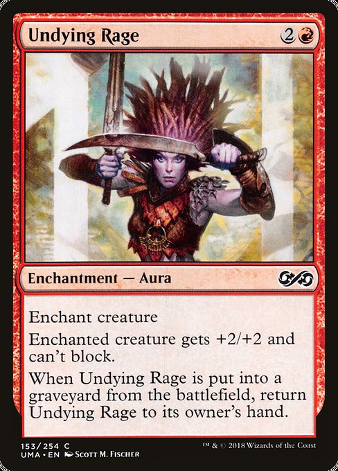 Undying Rage - 153 (Normal) Near Mint_Non-Foil