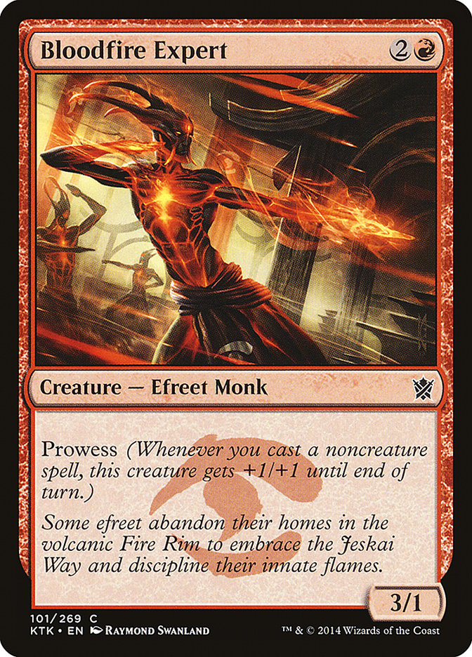 Bloodfire Expert - 101 (Foil)