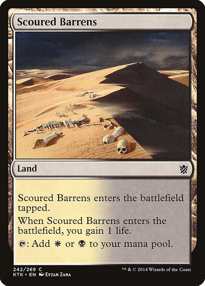 Scoured Barrens - 242 (Foil)