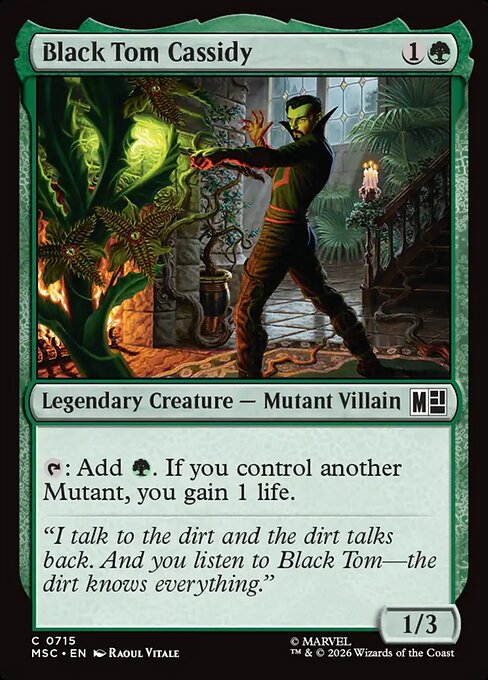 Black Tom Cassidy - 715 (Foil)