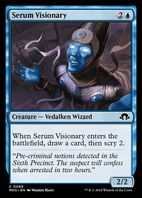 Serum Visionary - 69 (Normal) Near Mint_Non-Foil