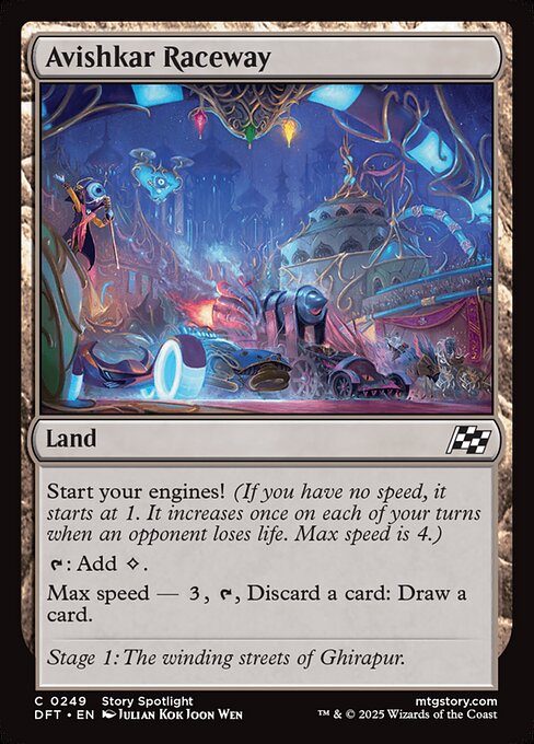 Avishkar Raceway - 249 (Normal) Near Mint_Non-Foil