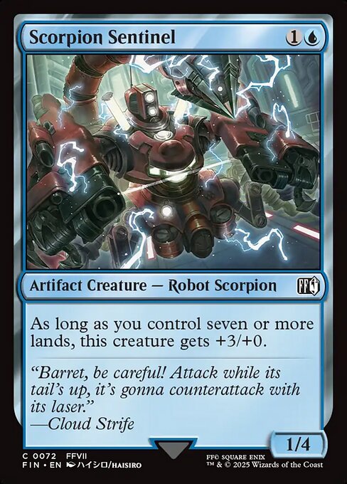 Scorpion Sentinel - 72 (Normal) Near Mint_Non-Foil