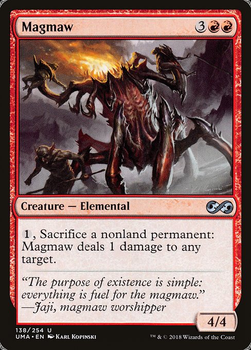 Magmaw - 138 (Normal) Near Mint_Non-Foil