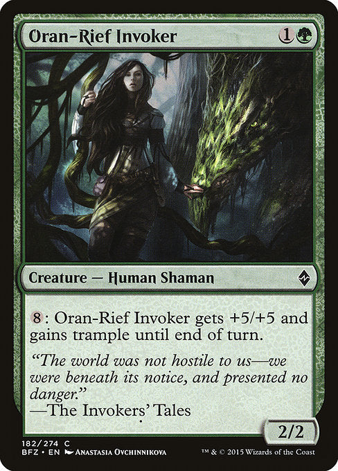 Oran-Rief Invoker - 182 (Normal) Near Mint_Non-Foil
