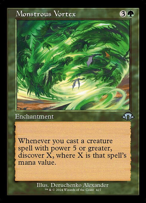 Monstrous Vortex Retro - 427 (Foil) Near Mint_Foil