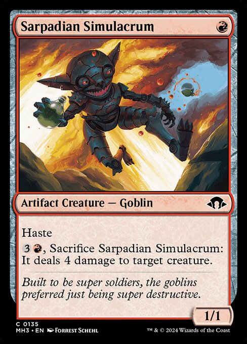 Sarpadian Simulacrum - 135 (Normal) Near Mint_Non-Foil