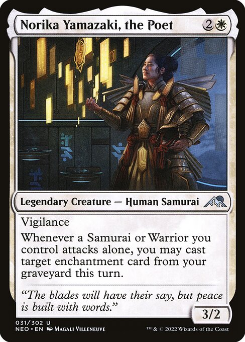 Norika Yamazaki, the Poet NEO #31 Non-Foil