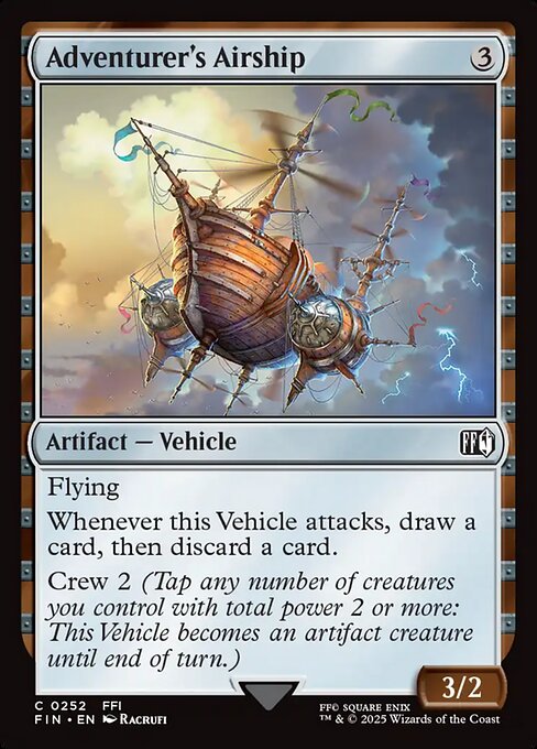 Adventurer's Airship - 252 (Normal) Near Mint_Non-Foil