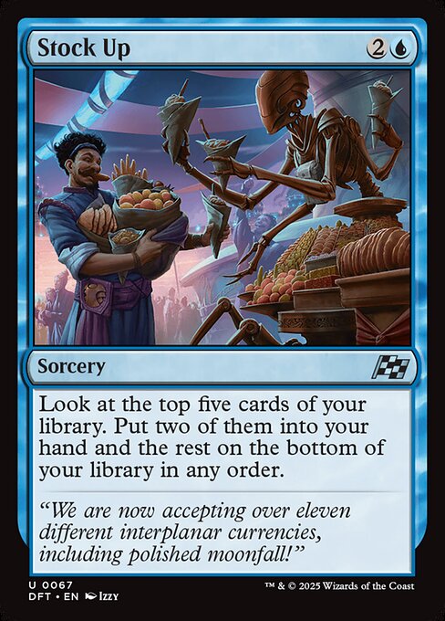 Stock Up - 67 (Normal) Near Mint_Non-Foil