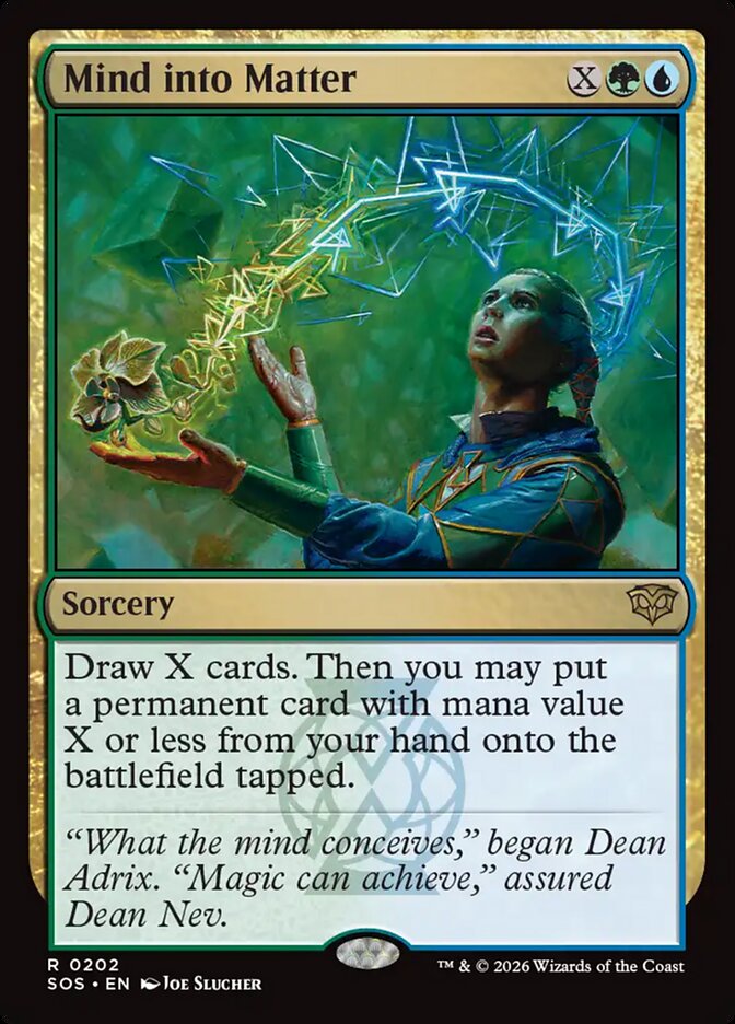 Mind into Matter - 202 (Foil)