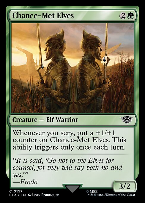 Chance-Met Elves - 157 (Normal) Near Mint_Non-Foil