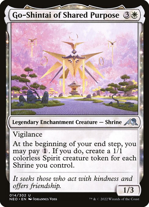 Go-Shintai of Shared Purpose NEO #14 Non-Foil
