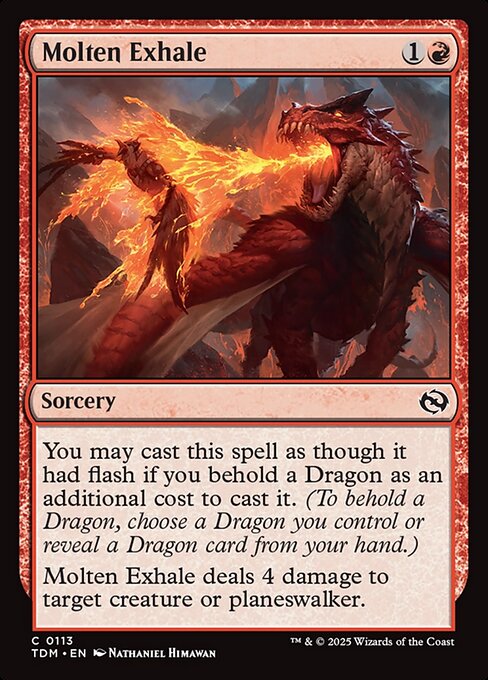 Molten Exhale - 113 (Normal) Near Mint_Non-Foil