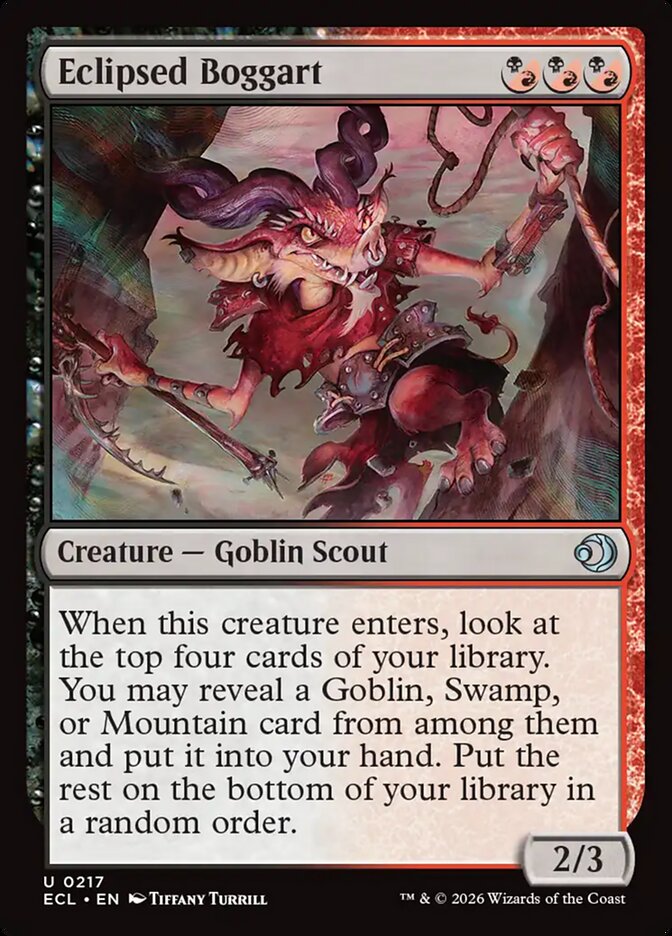 Eclipsed Boggart - 217 (Foil)