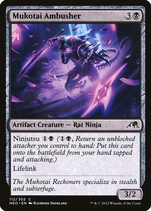 Mukotai Ambusher NEO #112 Non-Foil