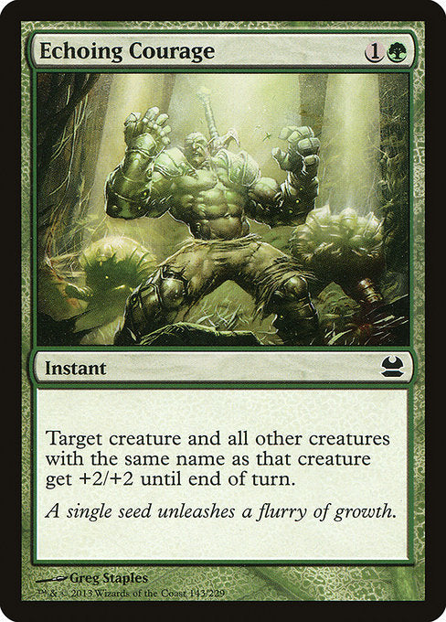Echoing Courage - 143 (Normal) Near Mint_Non-Foil