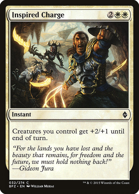 Inspired Charge - 32 (Normal) Near Mint_Non-Foil
