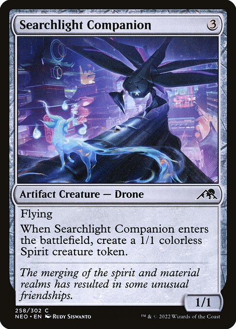 Searchlight Companion NEO #258 Non-Foil