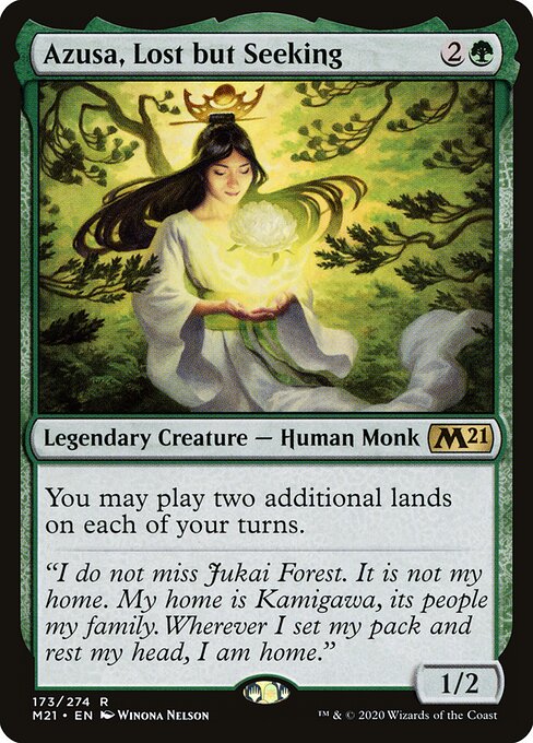 Azusa, Lost but Seeking M21 #173 Foil