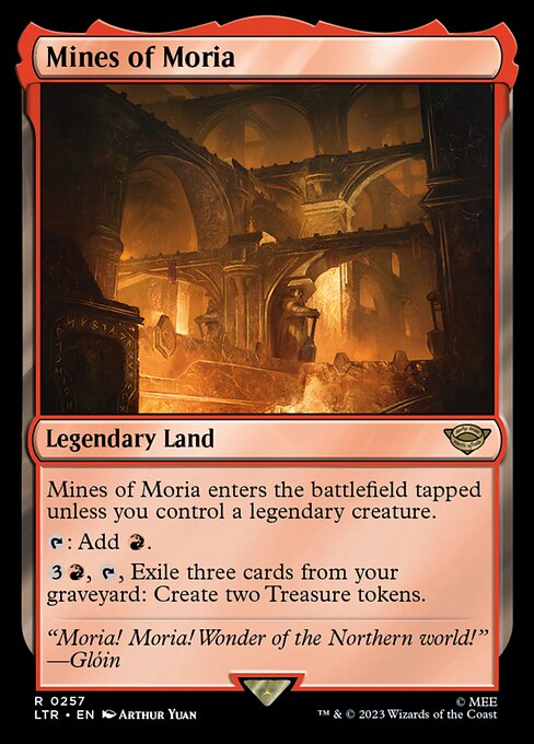 Mines of Moria LTR #257 Non-Foil