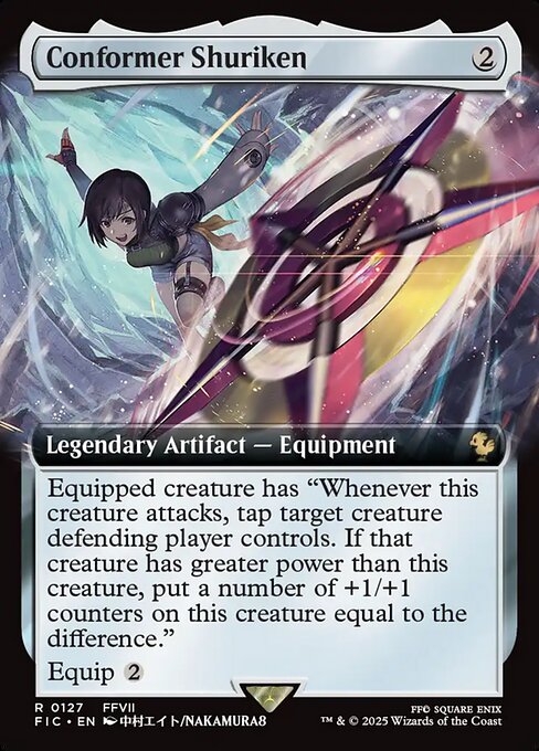 JP Conformer Shuriken - 127 (Normal) Near Mint_Non-Foil