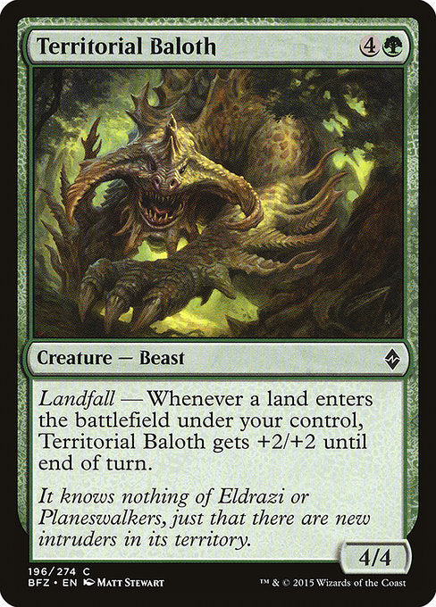 Territorial Baloth - 196 (Normal) Near Mint_Non-Foil