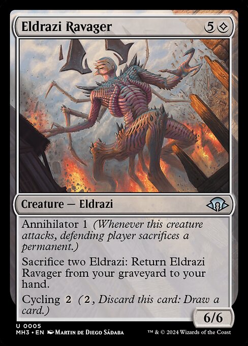 Eldrazi Ravager - 5 (Normal) Near Mint_Non-Foil