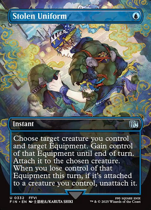 JP Stolen Uniform - 332 (Foil) Near Mint_Foil