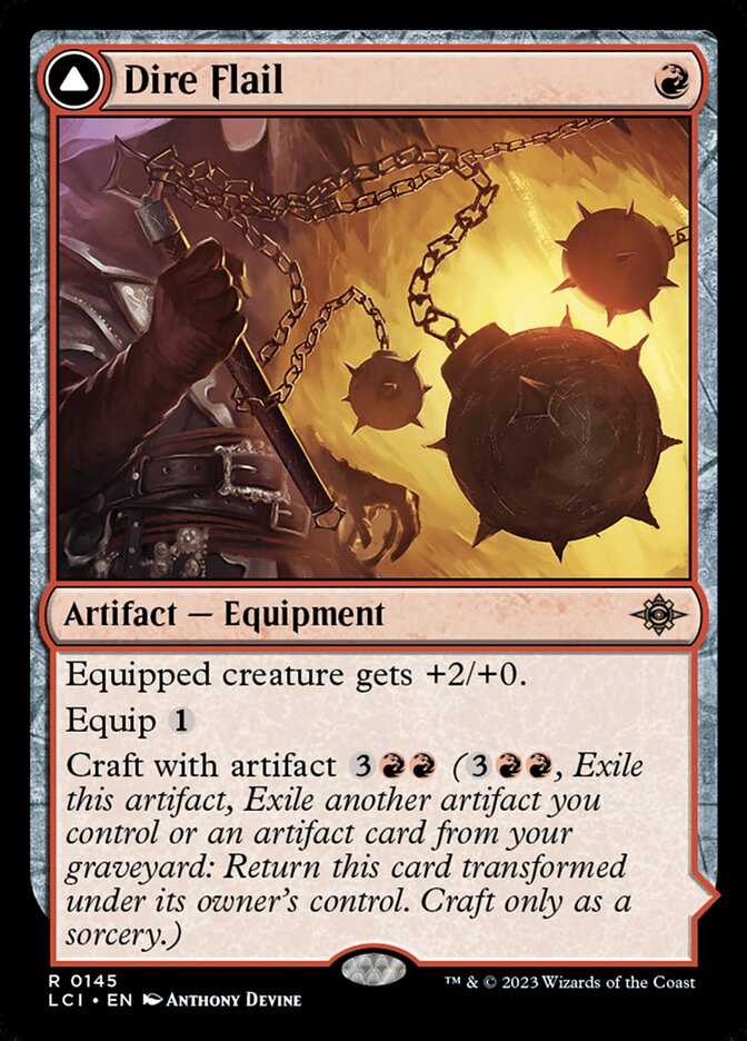 Dire Flail // Dire Blunderbuss - 145