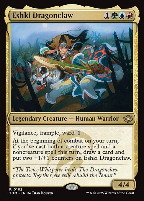 Eshki Dragonclaw - 182 (Normal) Near Mint_Non-Foil