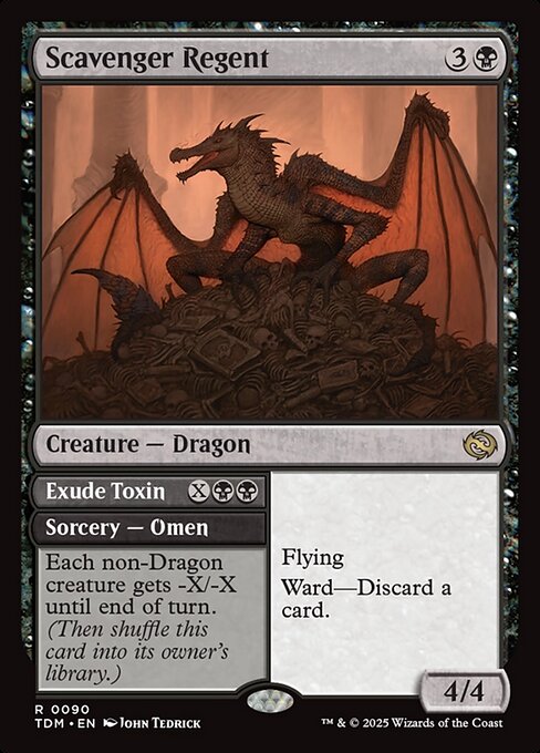 Scavenger Regent // Exude Toxin - 90 (Foil) Near Mint_Foil