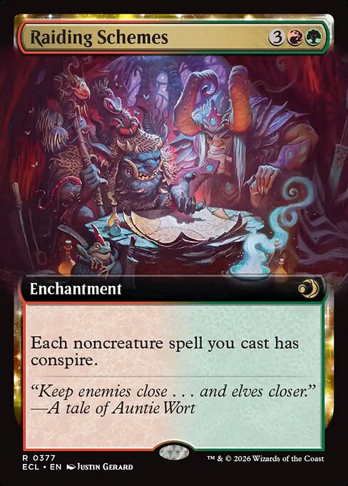 Raiding Schemes ECL #377 Non-Foil