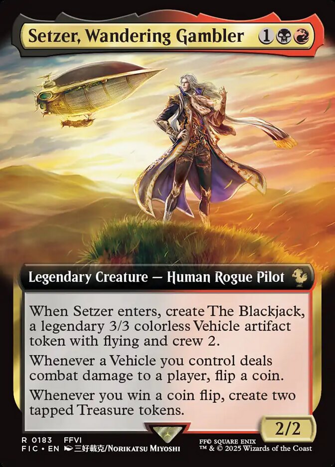 Setzer, Wandering Gambler - 183 (JP)