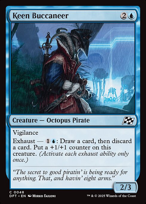 Keen Buccaneer - 48 (Normal) Near Mint_Non-Foil