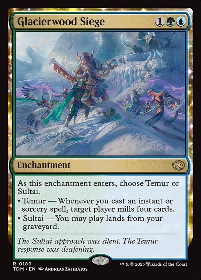 Glacierwood Siege - 189 (Foil)