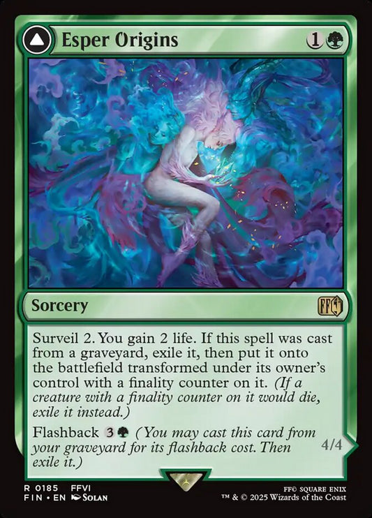 Esper Origins // Summon: Esper Maduin - 185 (Foil) (JP)